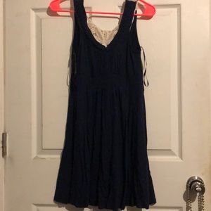 LG navy blue dress